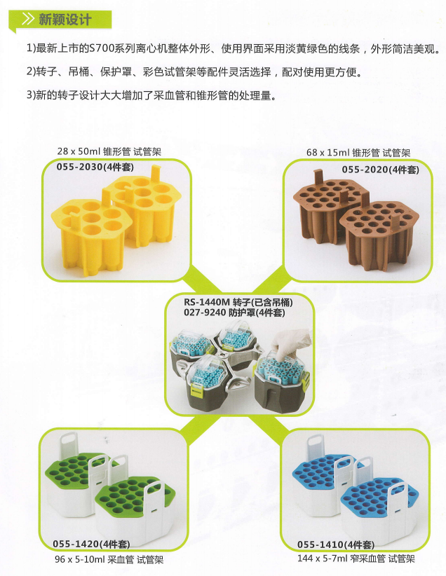 多用途離心機S700FR/S700TR/S700T(圖2) 多用途離心機S700FR/S700TR/S700T(圖2)